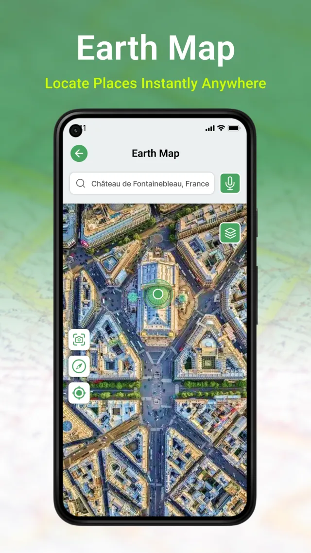 Earth Map Satellite Live View - Screen 2