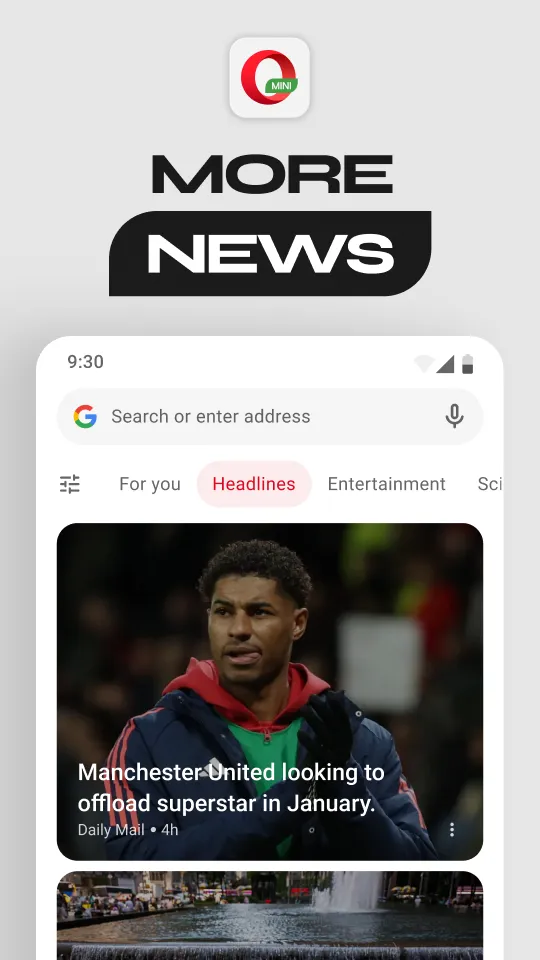Opera Mini: Fast Web Browser - Screen 7