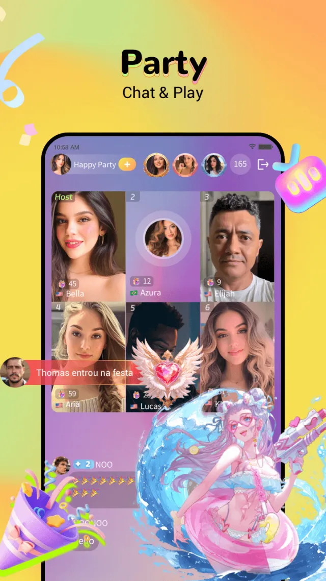 Amigo - Chat & Video Party - Screen 6