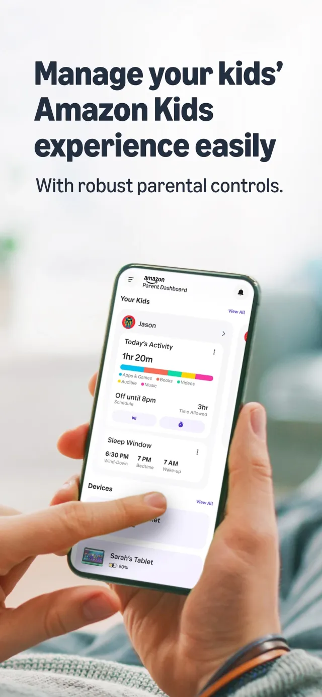 Amazon Kids Parent Dashboard - Screen 1