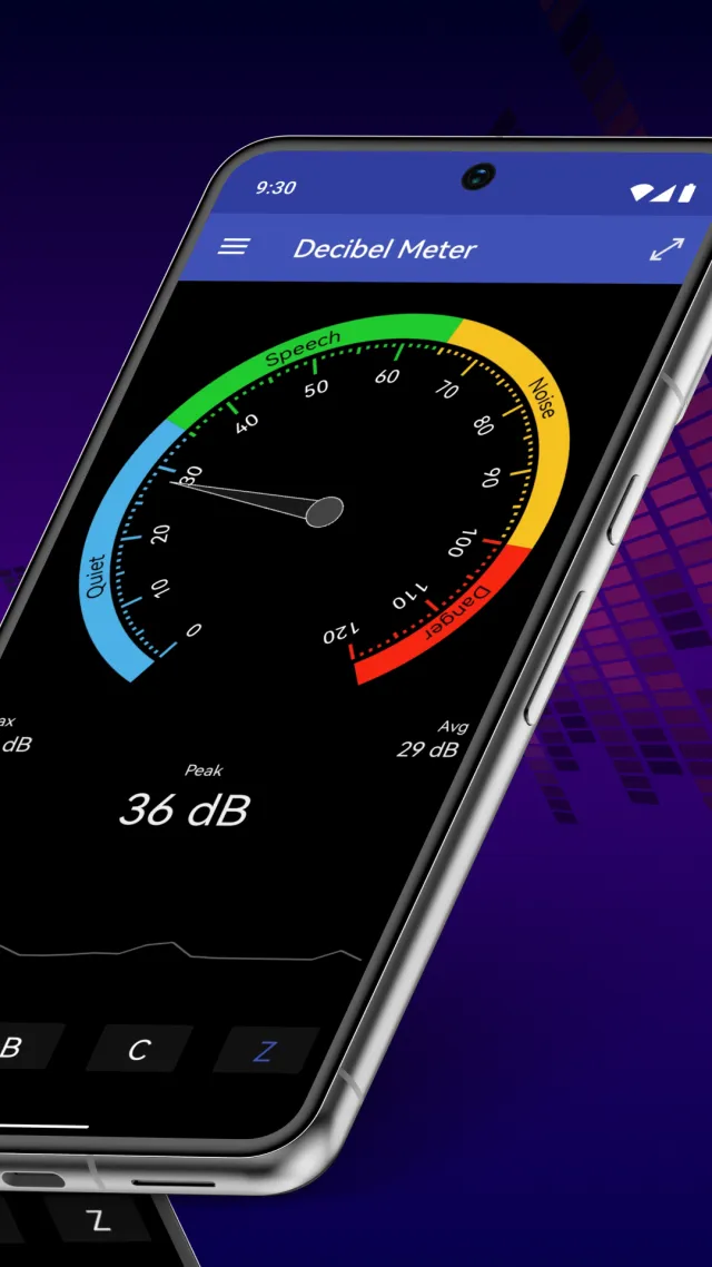 Decibel Meter: Sound Meter App - Screen 2
