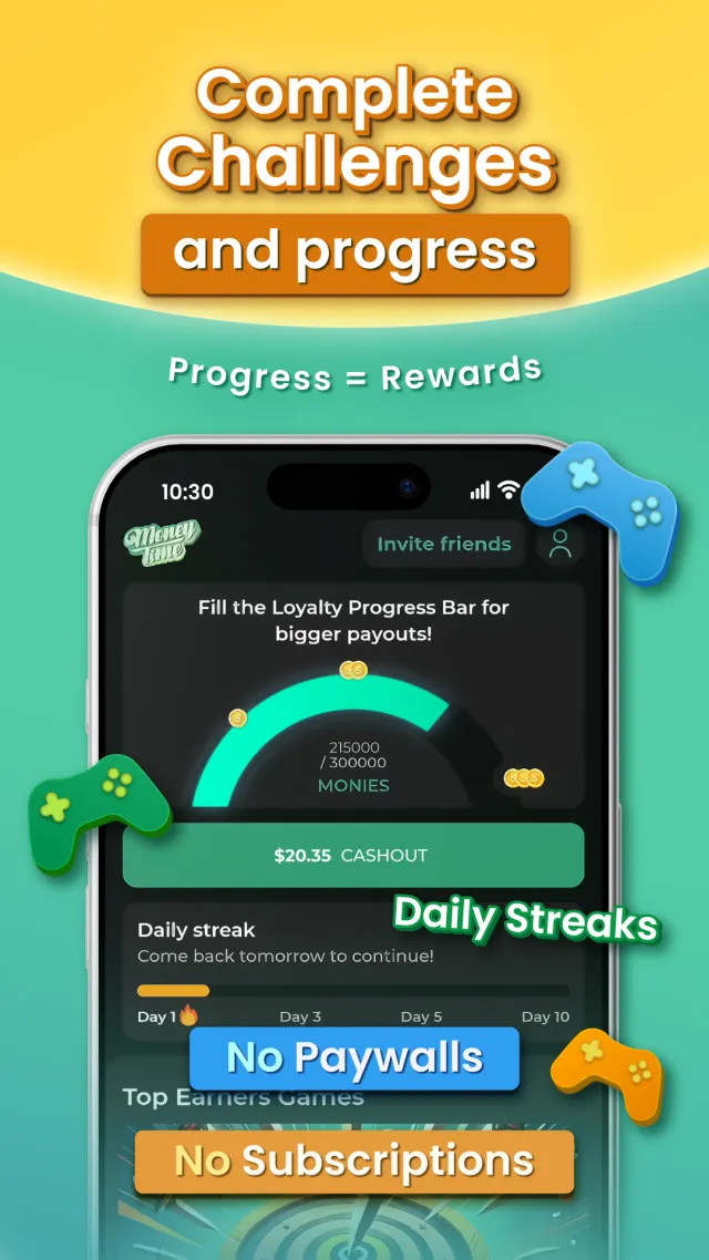MoneyTime - Play & Earn Money - Screen 4