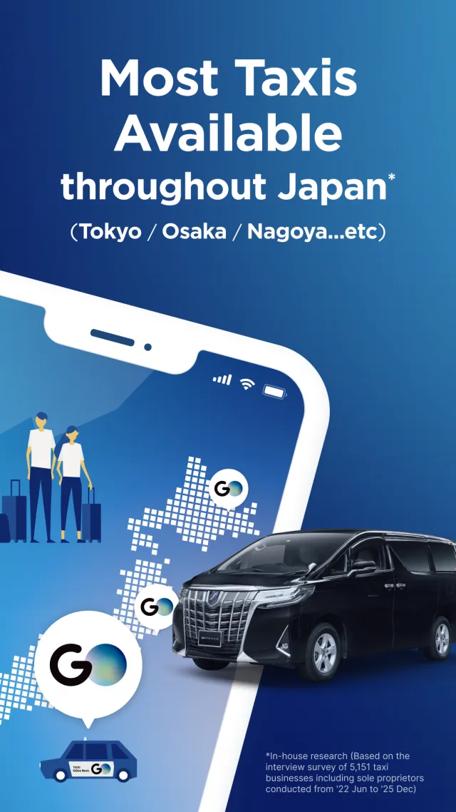 GO / Taxi app for Japan visit - Screen 2