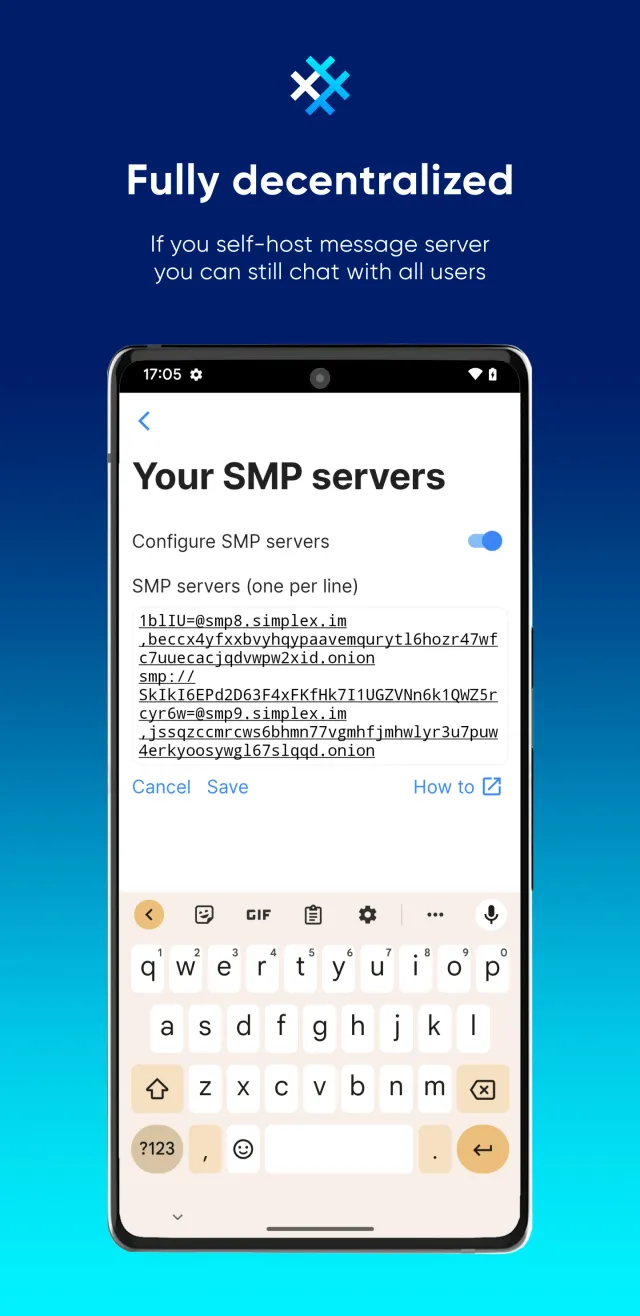 SimpleX Chat - Screen 8