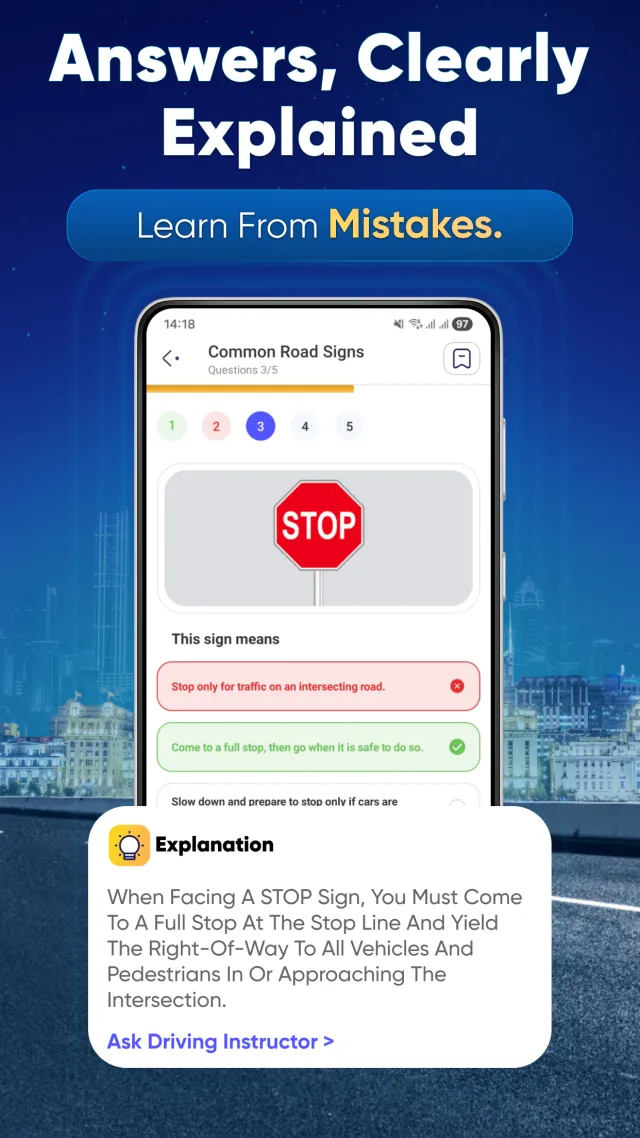 DMV Permit Practice Test 2026 - Screen 3