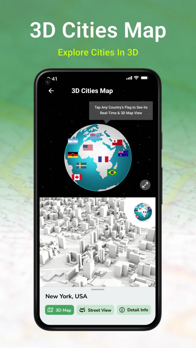 Earth Map Satellite Live View - Screen 4