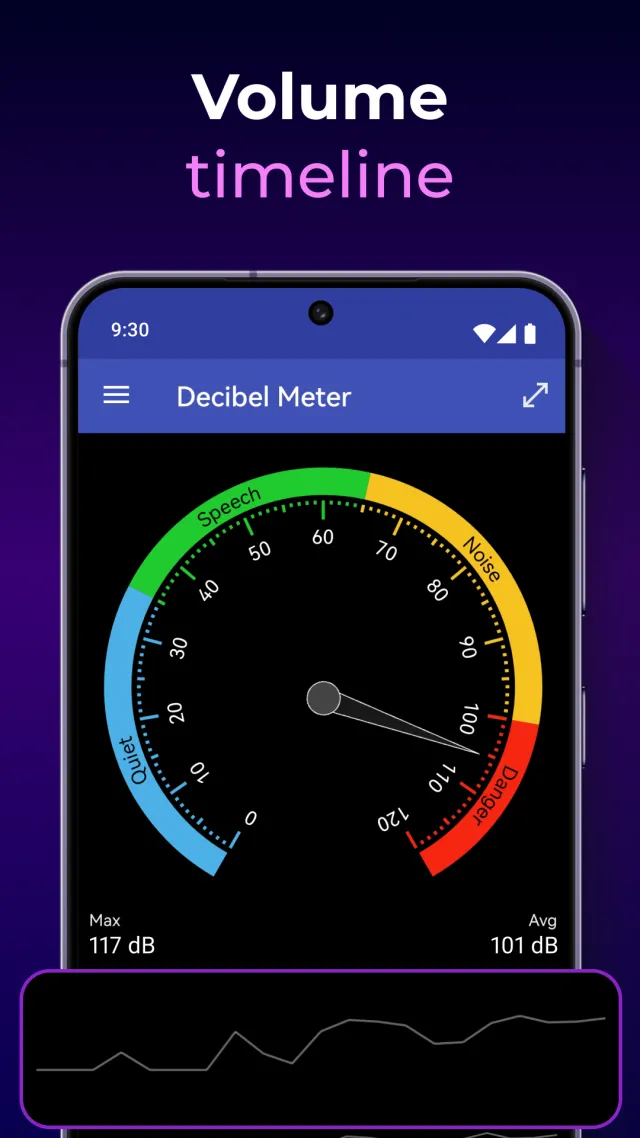 Decibel Meter: Sound Meter App - Screen 3