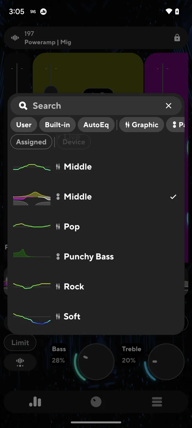 Poweramp Equalizer - Screen 4