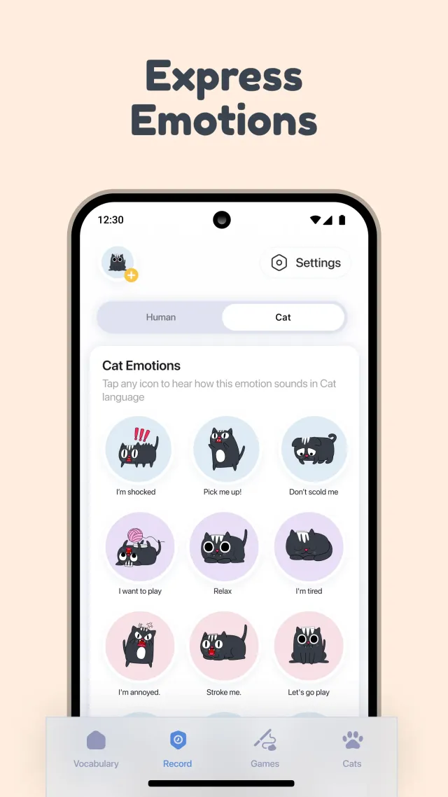 Cat Translator - Human to Pet - Screen 3