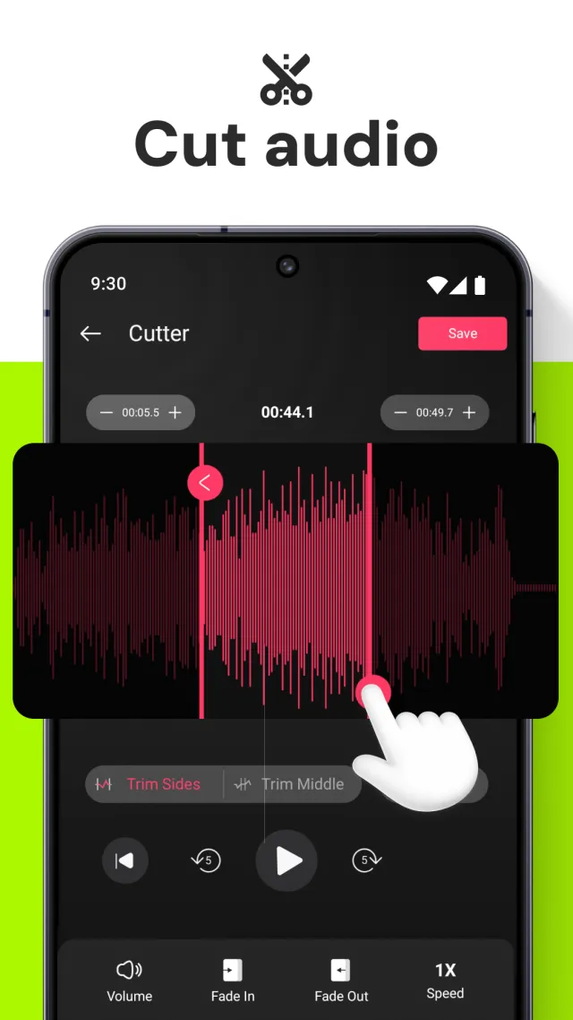 MP3 Cutter & Audio Editor - Screen 2