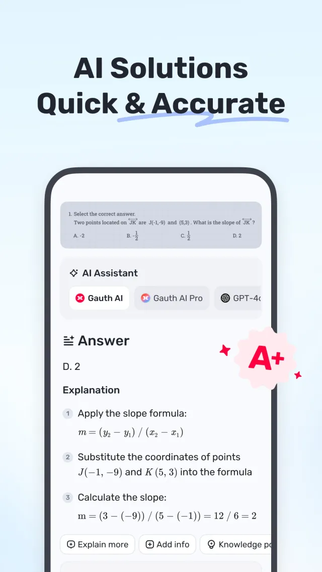 Gauth: AI Study Companion - Screen 3