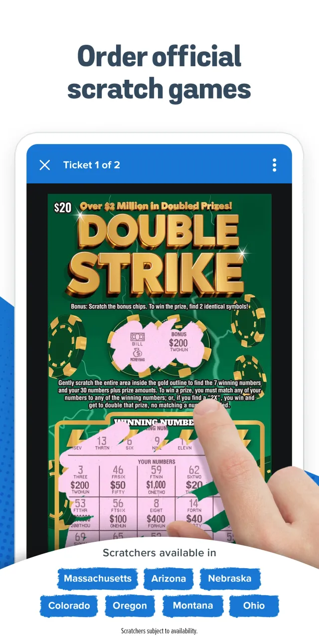 Jackpocket Lottery App - Screen 3
