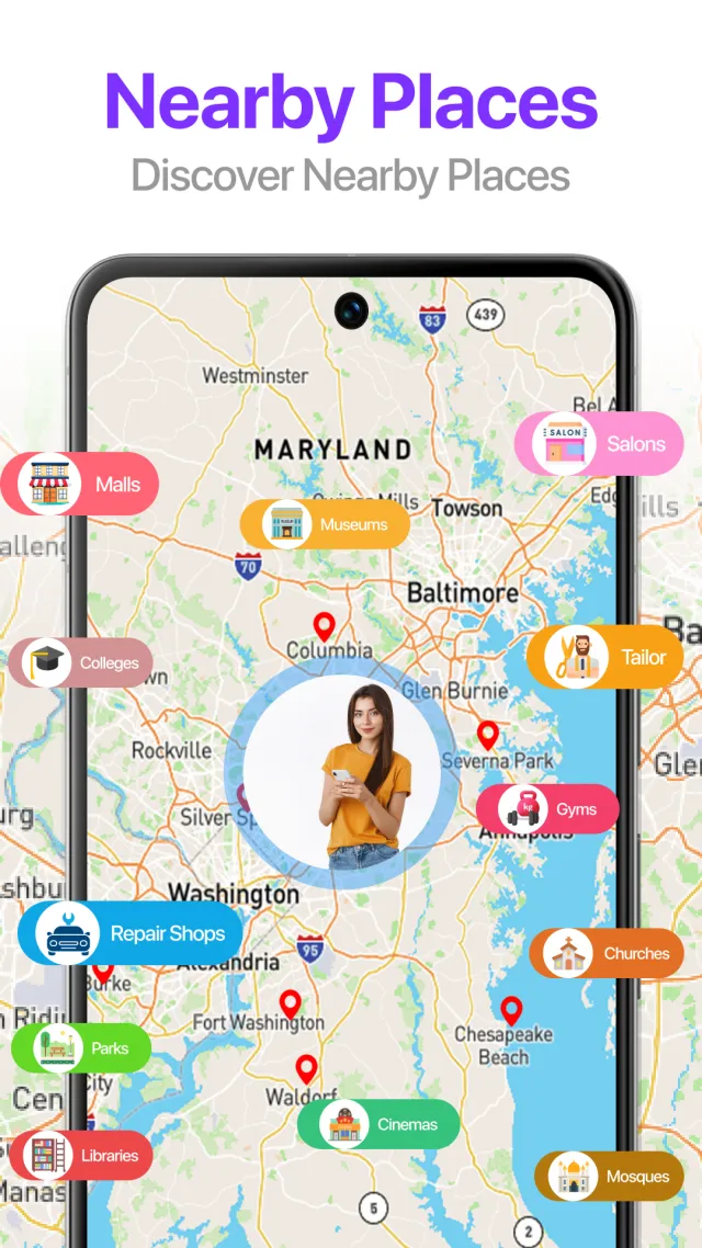 Live Earth Maps: GPS Satellite - Screen 7