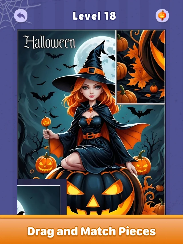 Halloween Jigcard-Puzzle Game - Screen 7