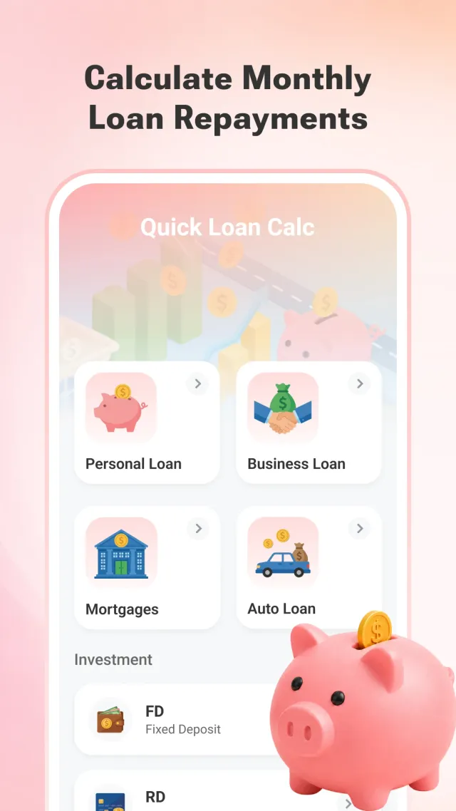 Quick Loan Calc - Screen 1