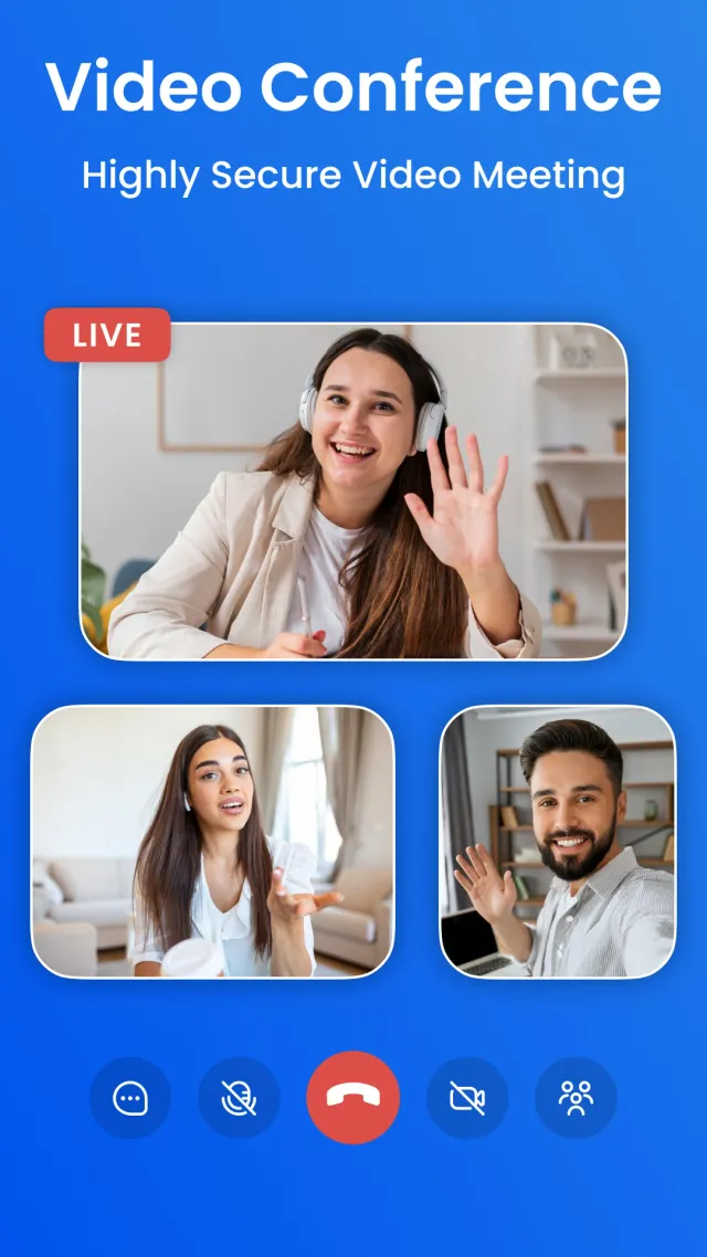 Video Meeting - Screen 1
