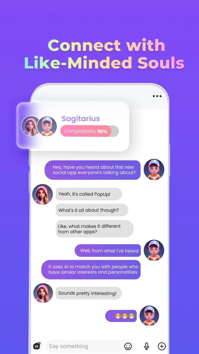 PopUp - Chat, Friend, Fun - Screen 4
