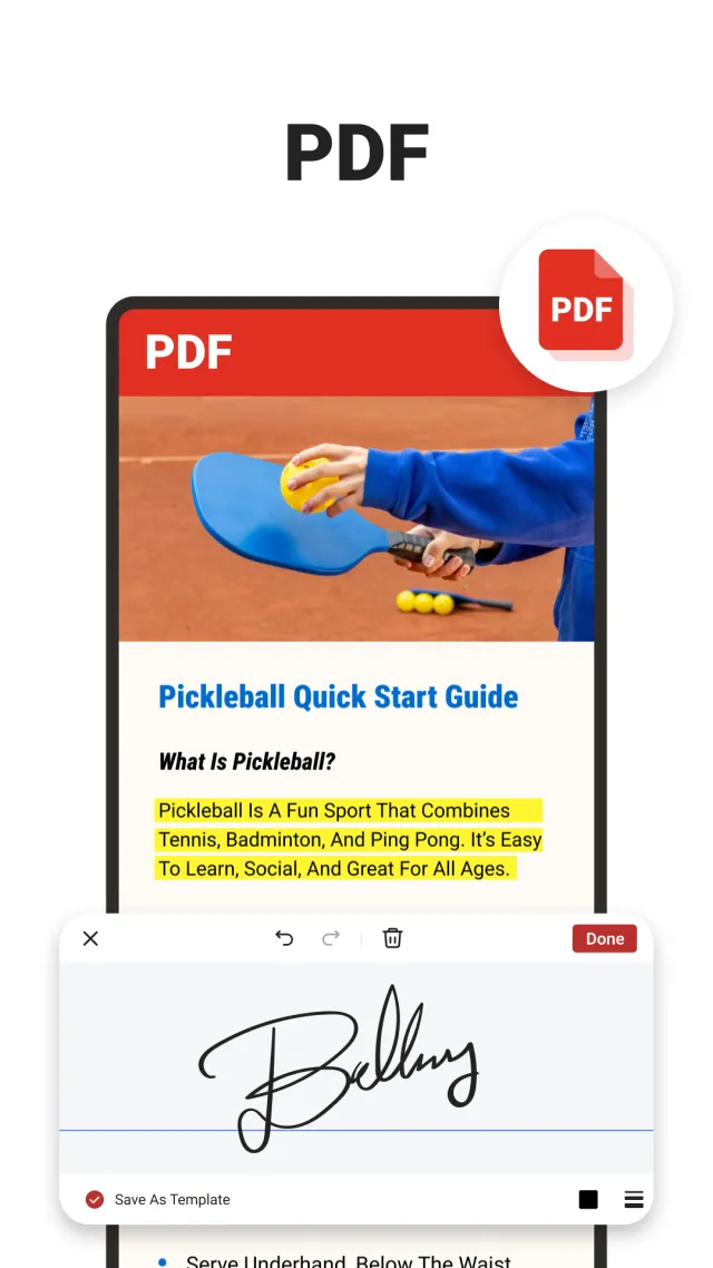 PDF Reader - Docs/Word Reader - Screen 2