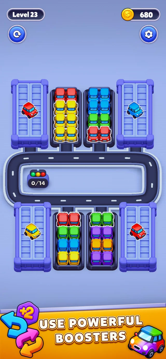 Car Sort: Color Puzzle - Screen 4