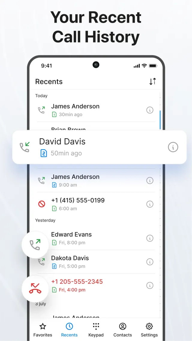 Contacts - Screen 2