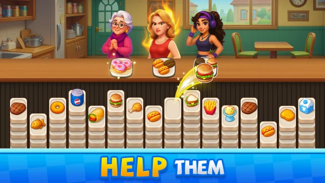 Food Sort: Puzzle Game - Screen 1
