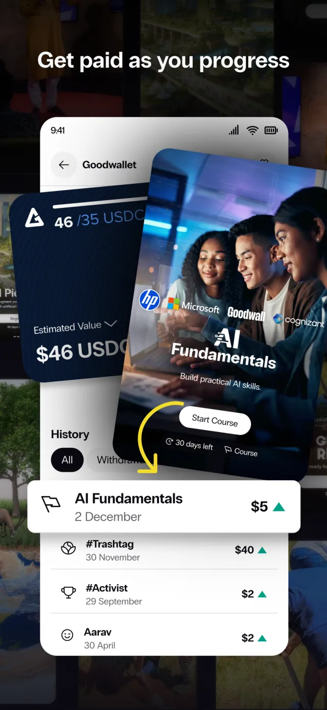 Goodwall - Learn & Earn - Screen 2