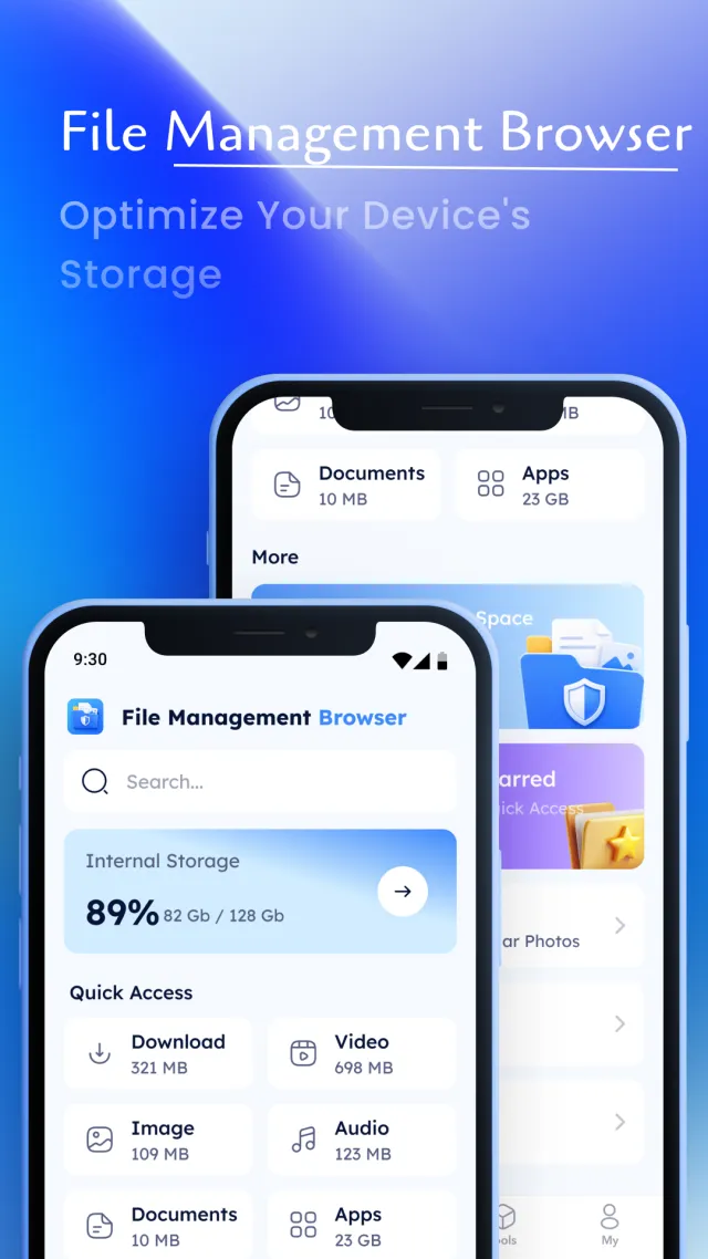 File Management Browser - Screen 1