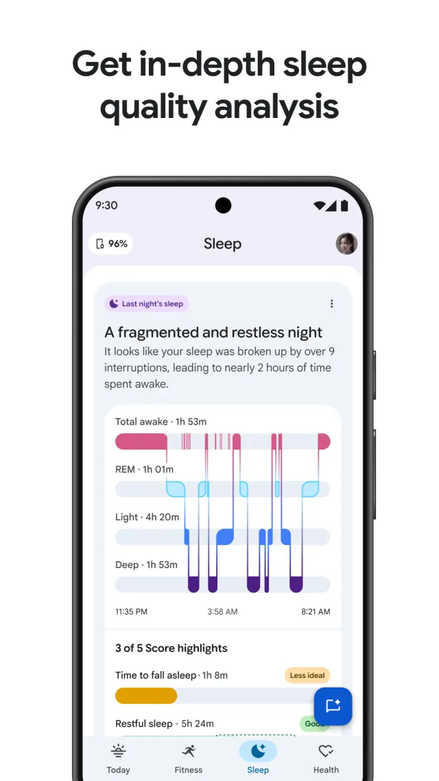 Google Health (Fitbit) - Screen 3