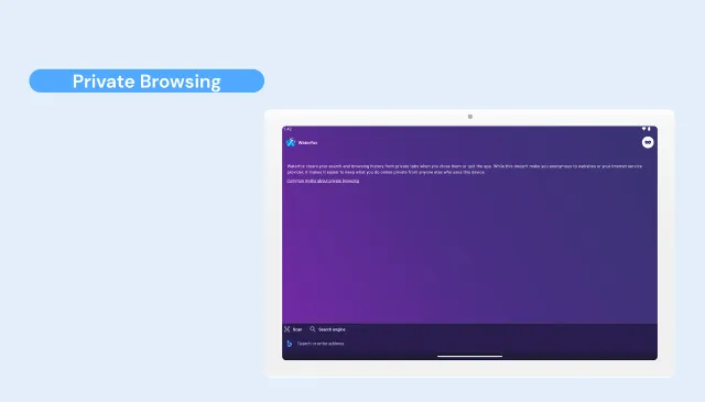 Waterfox: Private Web Browser - Screen 5