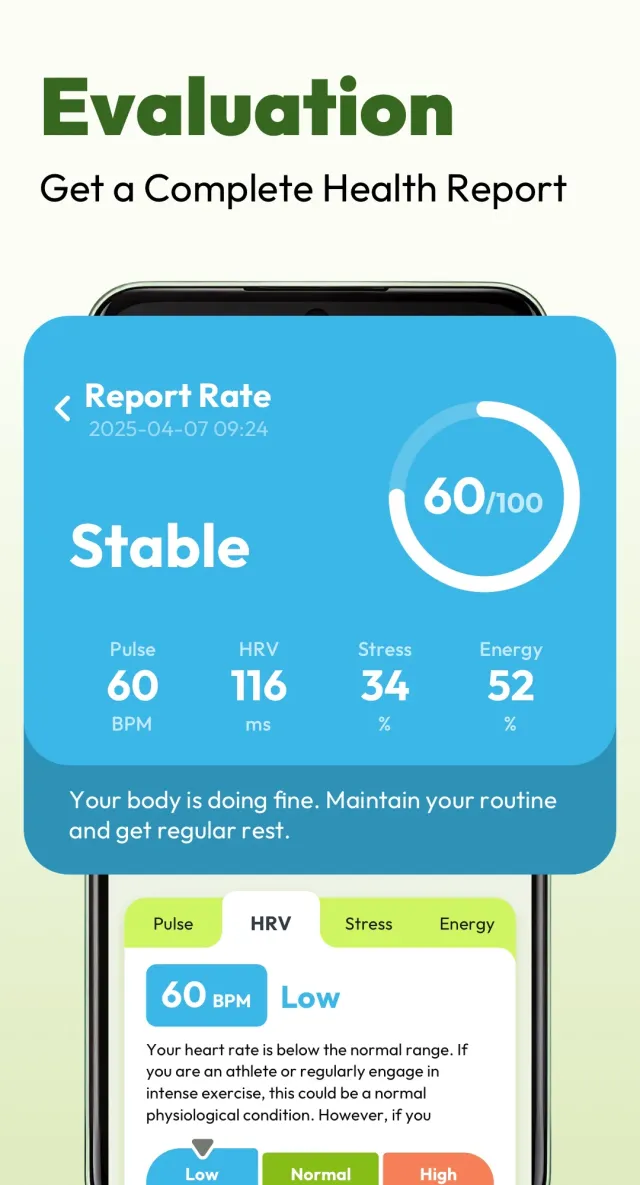 WellLog: Health Log - HR & BP - Screen 3