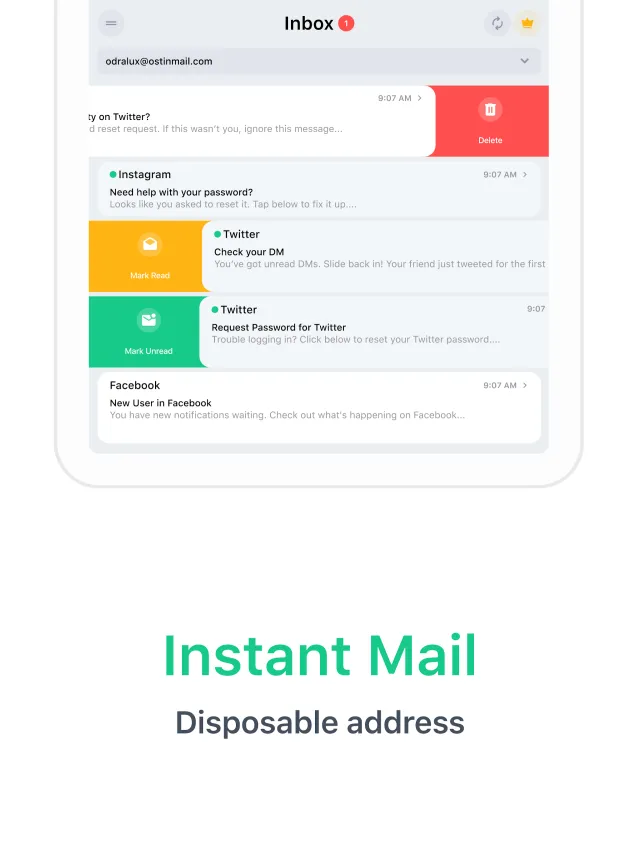 Temp Mail - Temporary Email - Screen 7