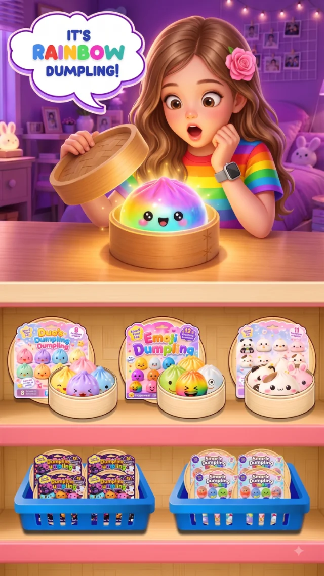 Mystery Dumpling Glitter Unbox - Screen 2