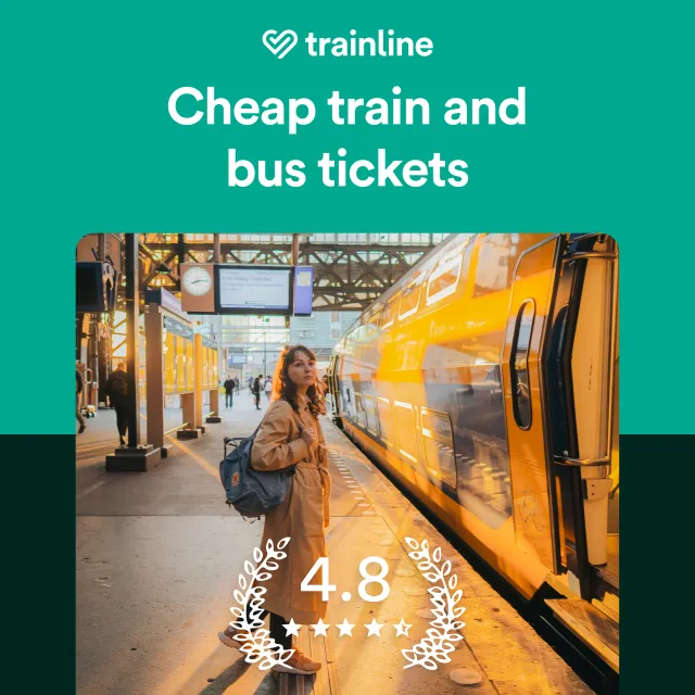 Trainline: Train travel Europe - Screen 1