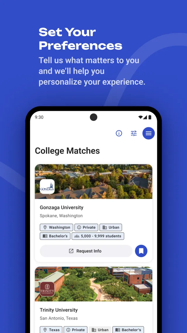 BigFuture® School - Screen 6