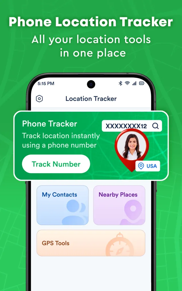 Location Tracker Phone Tracker - Screen 1